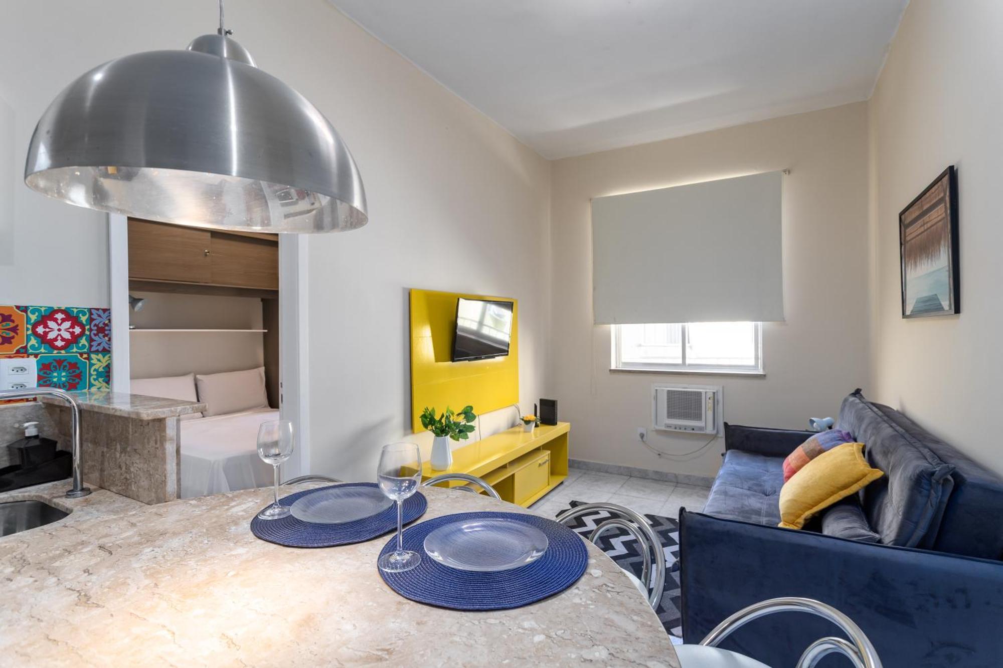 Lindo, Moderno E Pratico - E Metro Em Copacabana Apartamento Rio de Janeiro